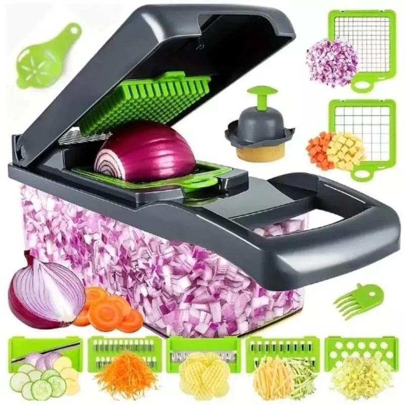 Chopper Vegetal Multifuncional com Cesta - FlashMart