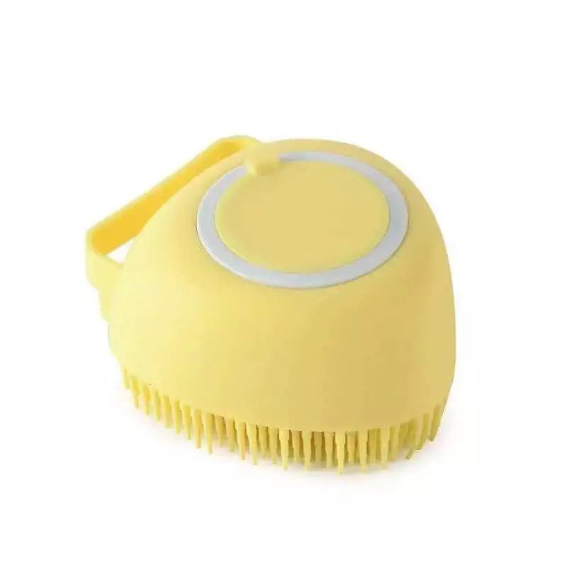 Escova de Banho Macio de Silicone para cachorro - FlashMart